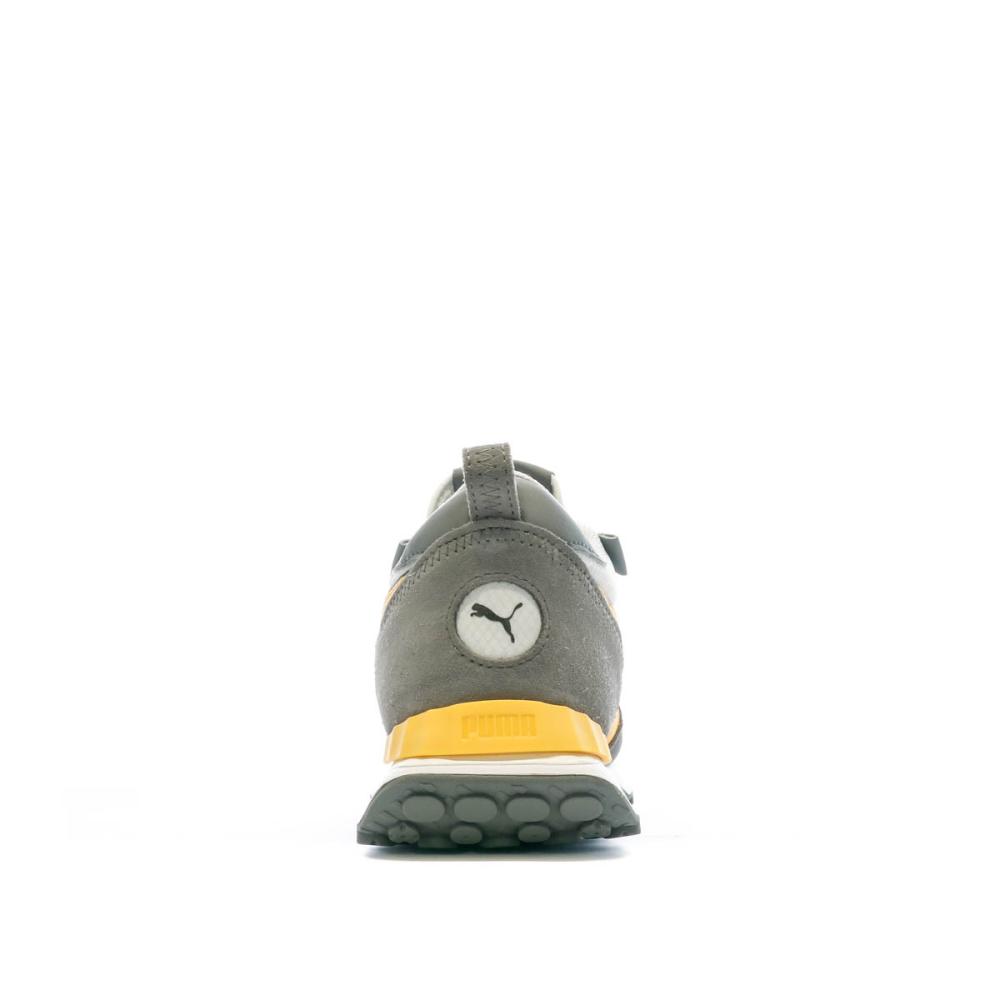 Baskets Gris/Jaune Homme Puma Rider Future Vintage vue 3