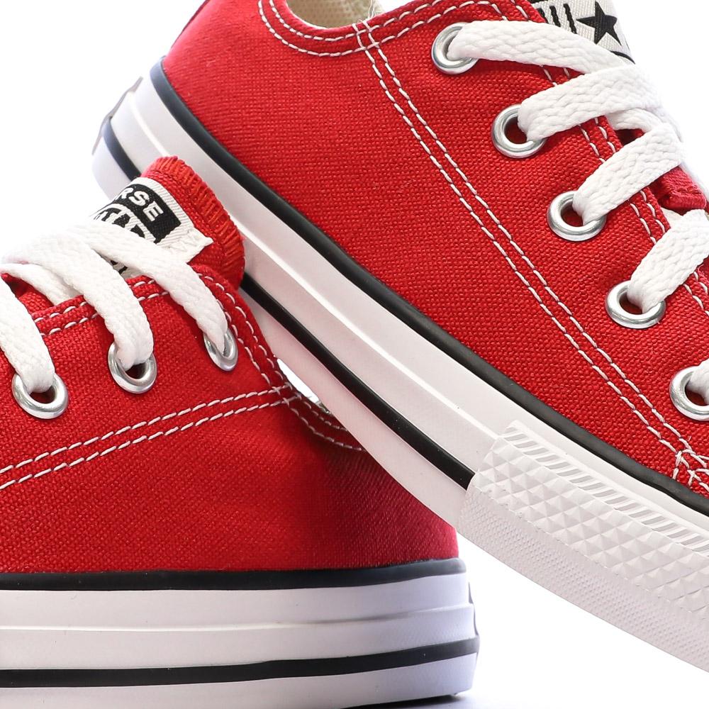 All Star Baskets Rouge Enfant Converse Chuck Taylor All Star vue 7