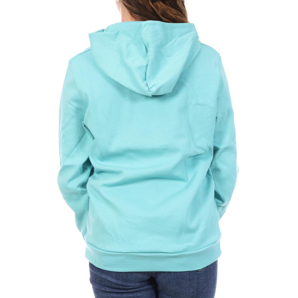 Sweat Turquoise Femme Bleu Le Coq Sportif Spe vue 2