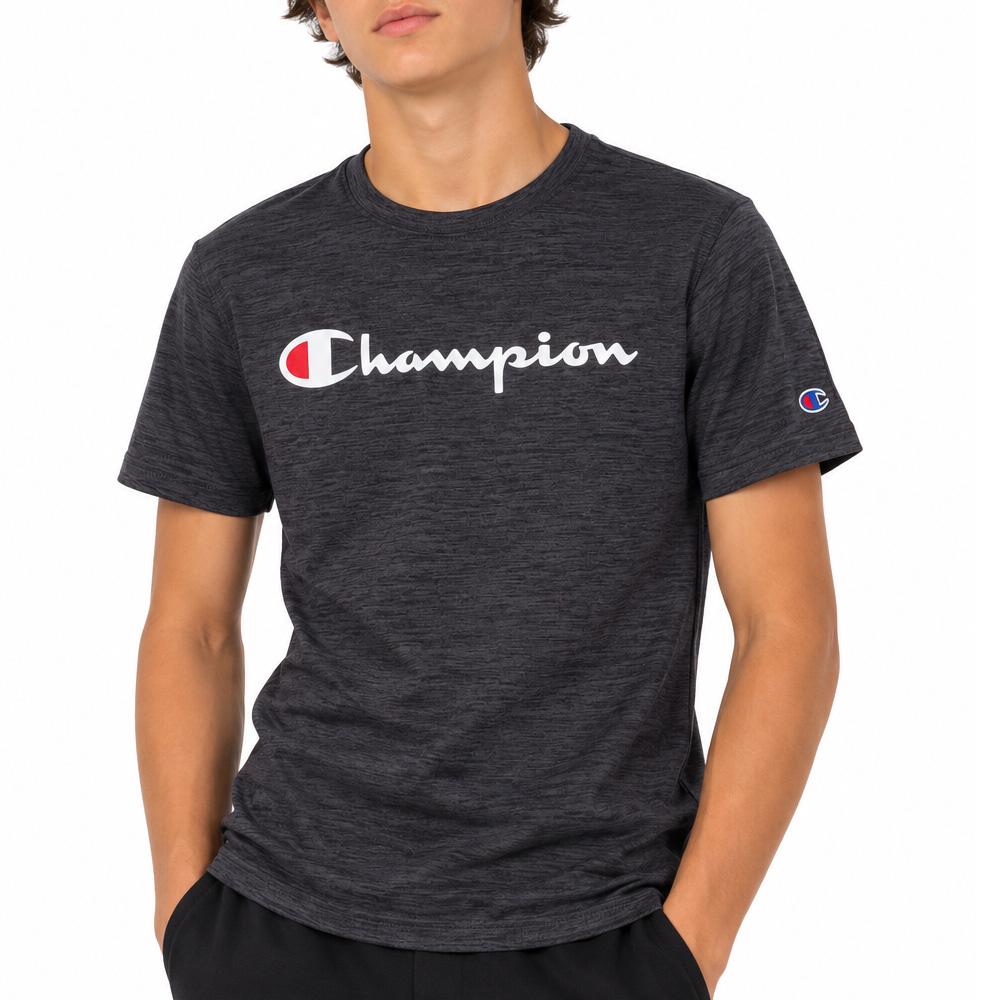 T-Shirt Noir Garçon Champion Core pas cher