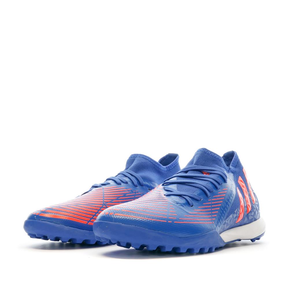 Chaussures de Futsal Bleu Homme Adidas Predator Edge.3 Tf vue 6