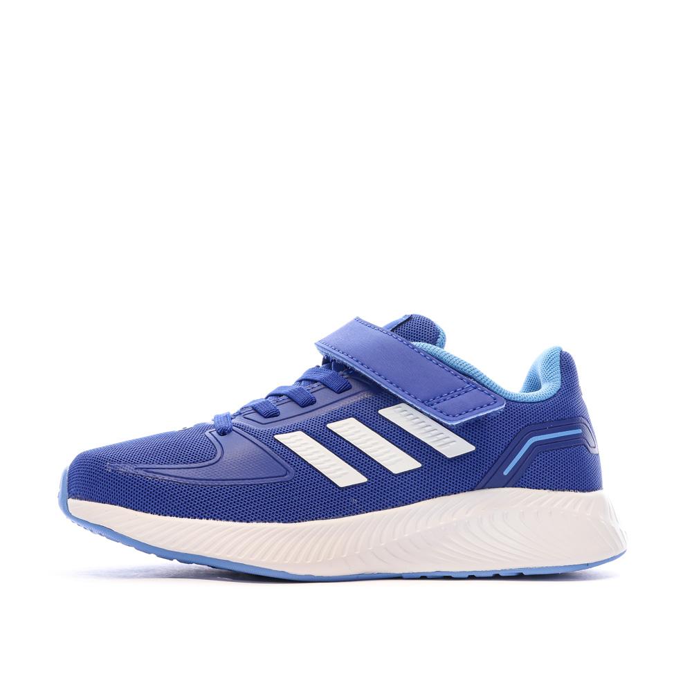 Baskets Marine Garçon Adidas Runfalcon 2.0 K pas cher