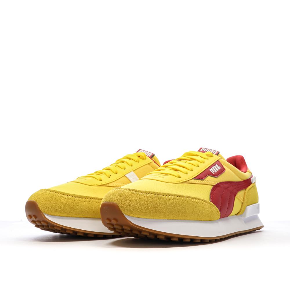 Baskets Rouges/Jaunes Homme Puma Future Rider vue 6