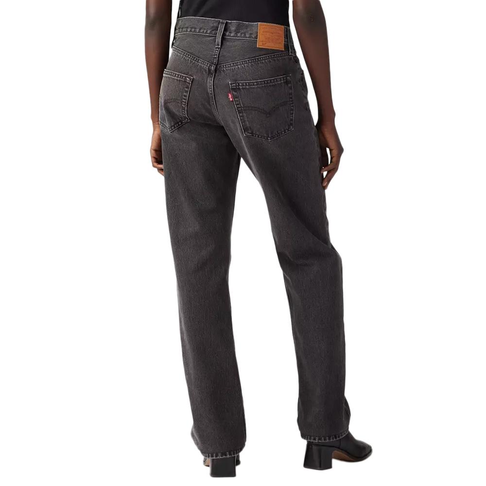 Jean 501 90s Gris Foncé Femme Levi's A1959 vue 2