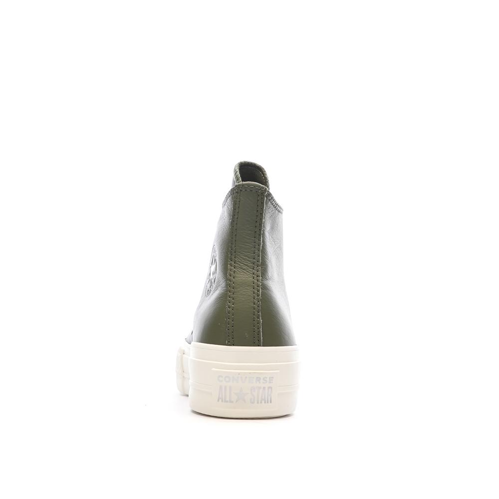 Baskets Kaki Femme Converse Chuck Taylor vue 3