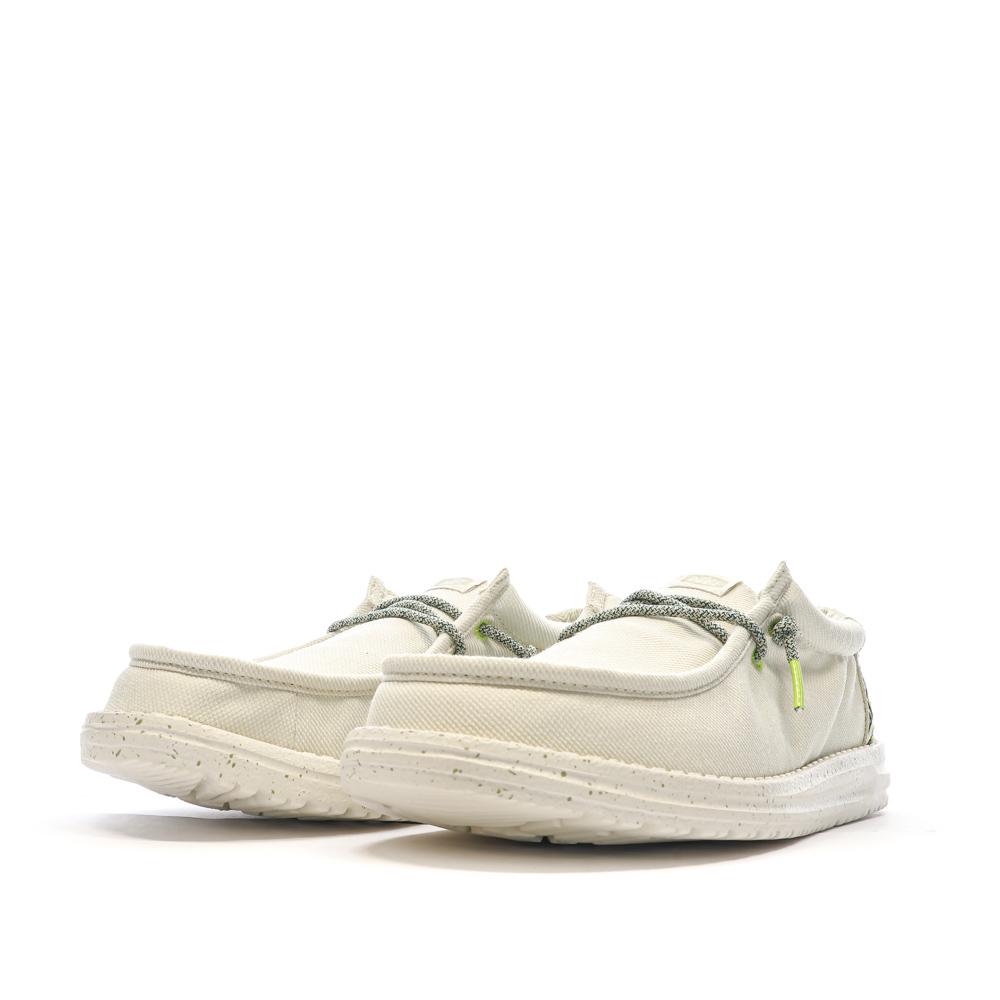 Chaussures Beige Homme Hey Dude Wally Sport Mesh vue 6
