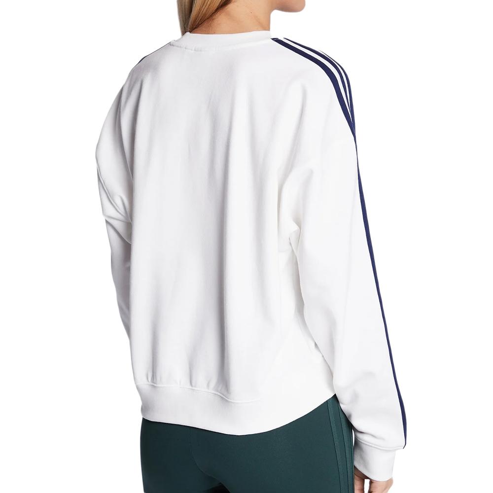 Sweat Blanc Femme Adidas Graphic HL6558 vue 2