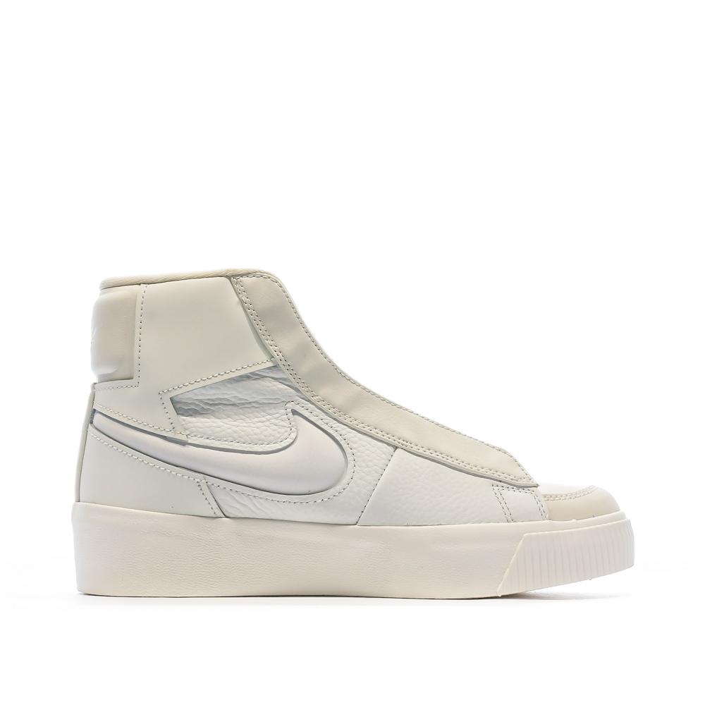 Baskets Blanches Femme Nike Blazer Mid Victory vue 2