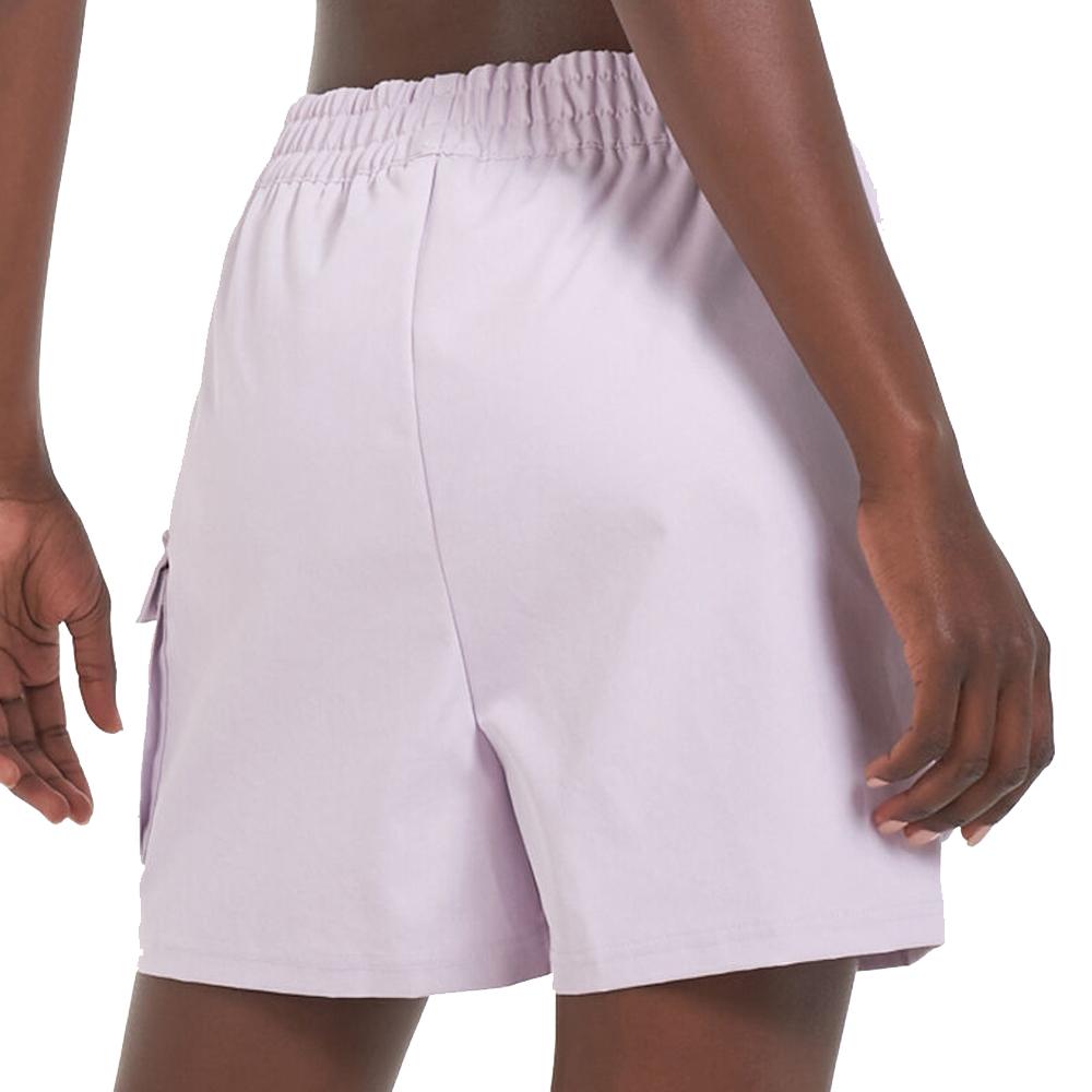 Short Mauve Femme Nike Swsh vue 2