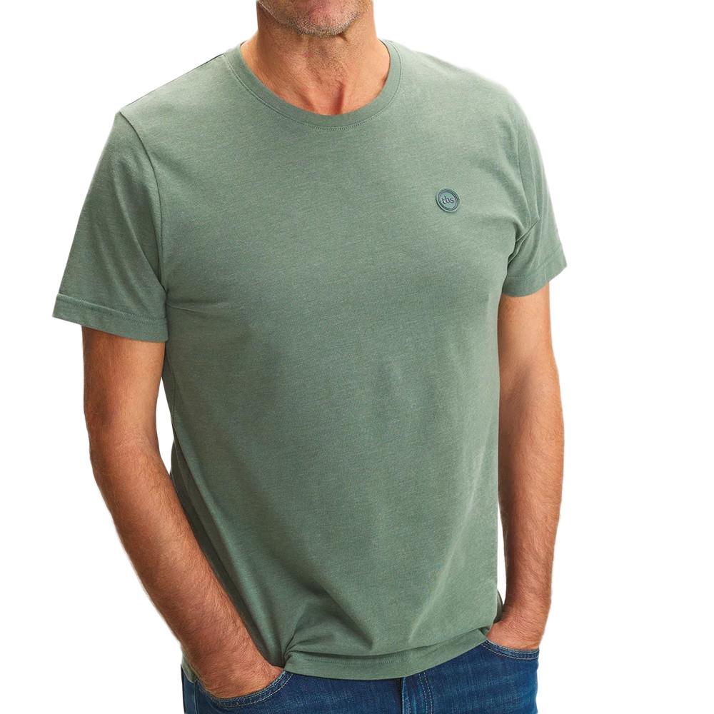 T-shirt Vert Homme TBS Piere pas cher