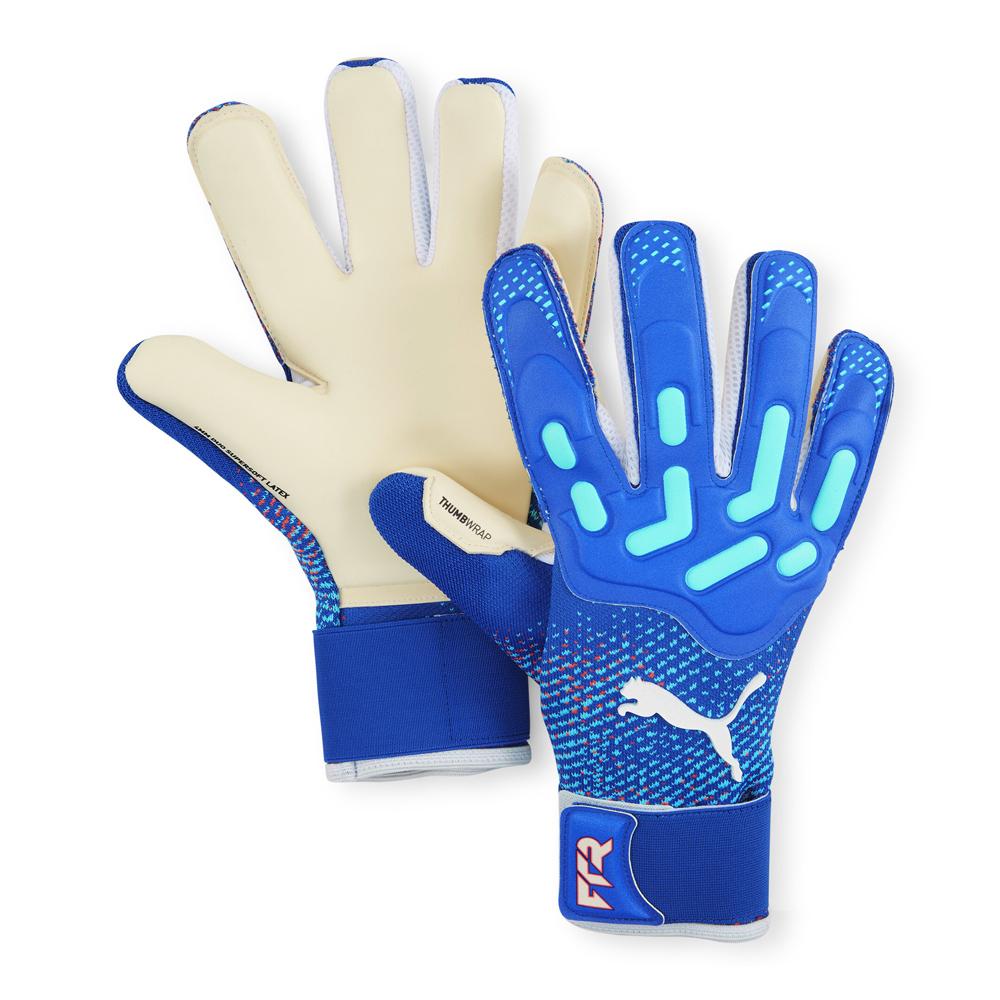 Gants de Gardien Bleu/Vert Homme Puma Pro Hybrid pas cher