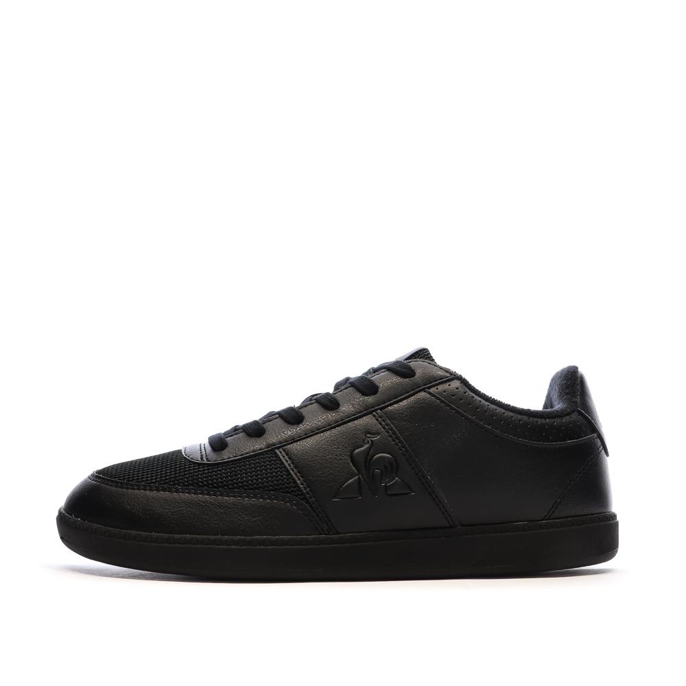 Baskets Noires Homme Le Coq Sportif Derby pas cher