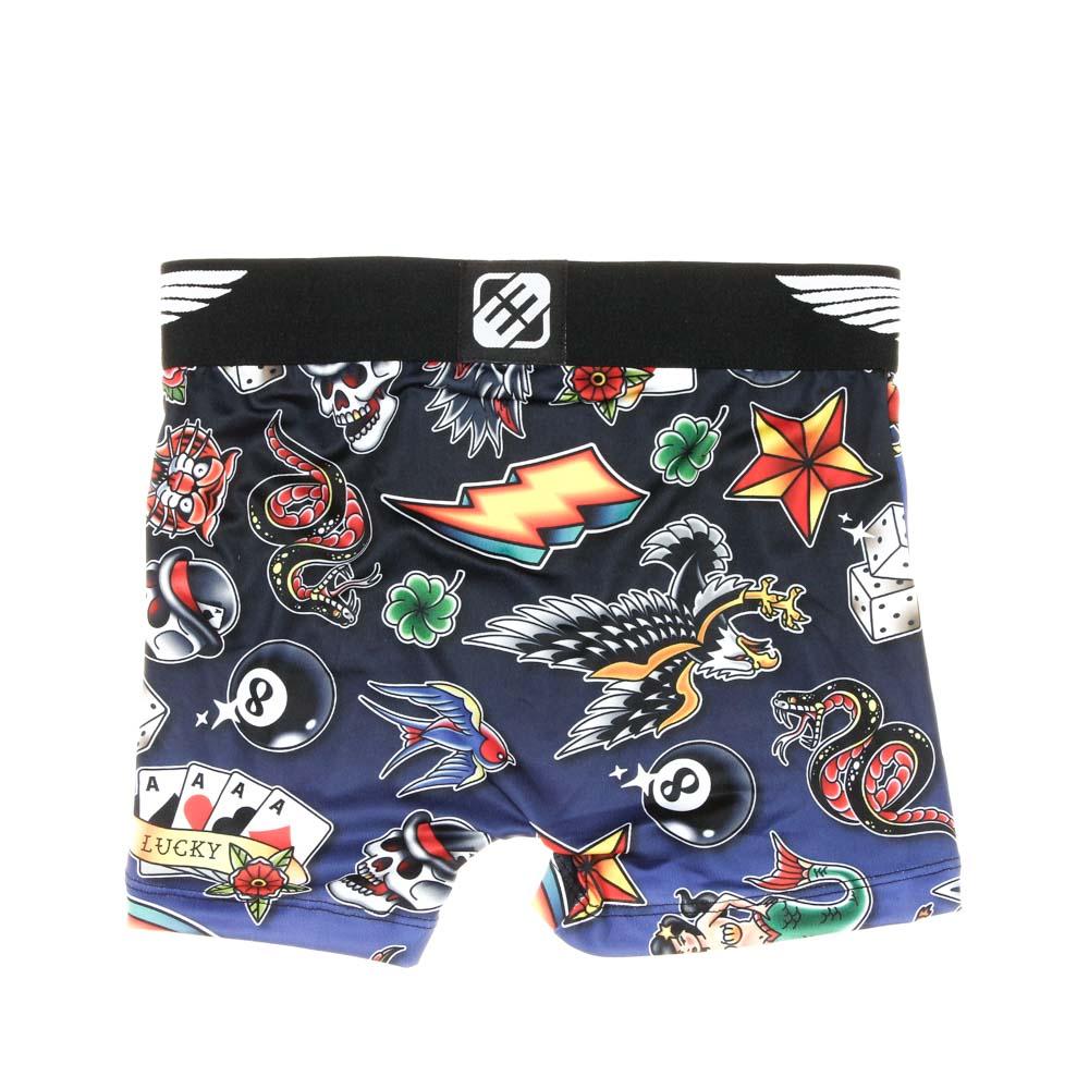 Boxer Marine Garçon Freegun Tattoo vue 2