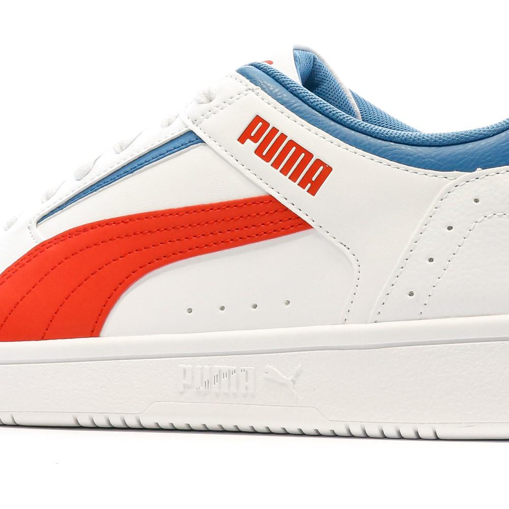Baskets Blanches/Rouges Homme Puma Rebound Joy vue 7