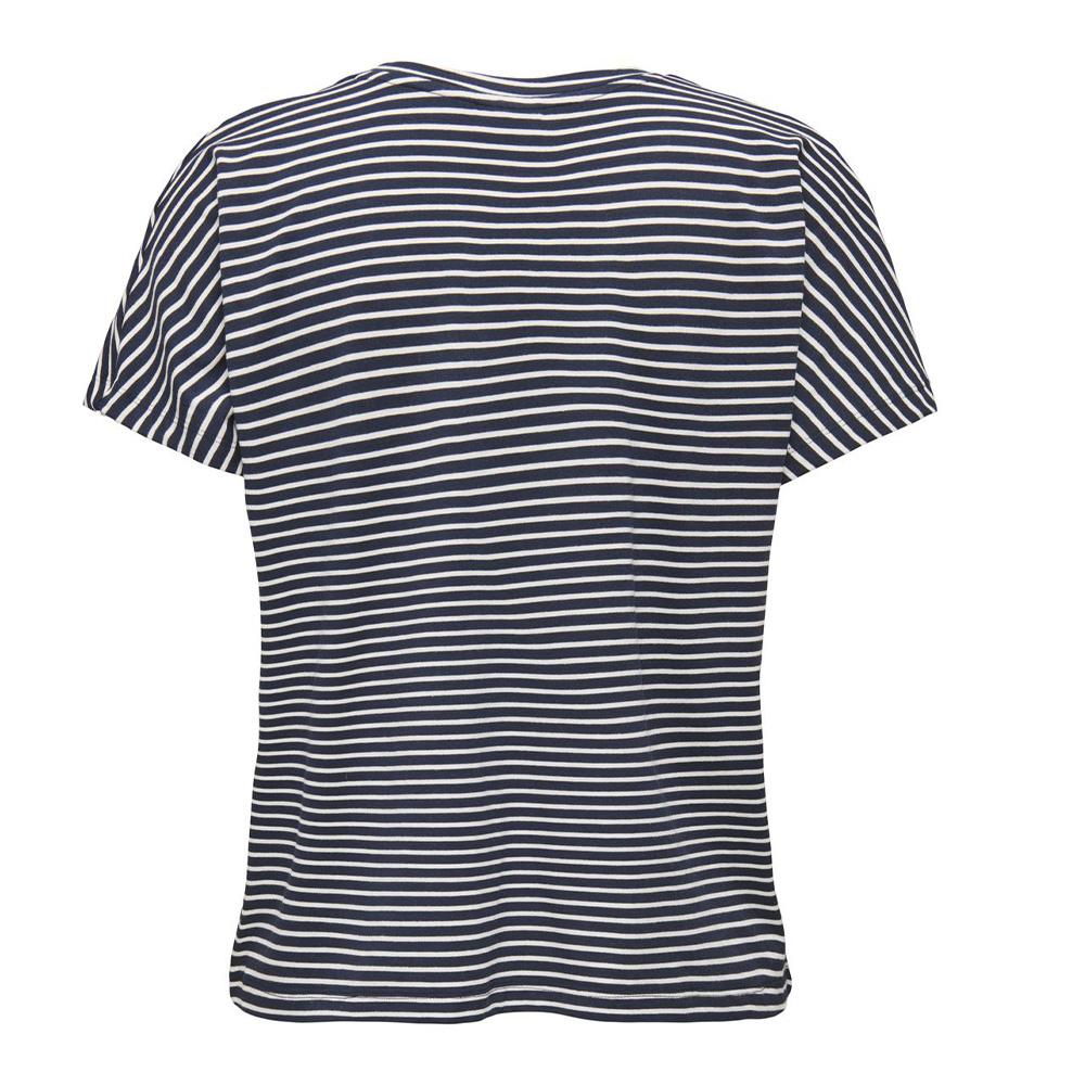 T-shirt Marine à rayures Femme JDY Issy vue 2