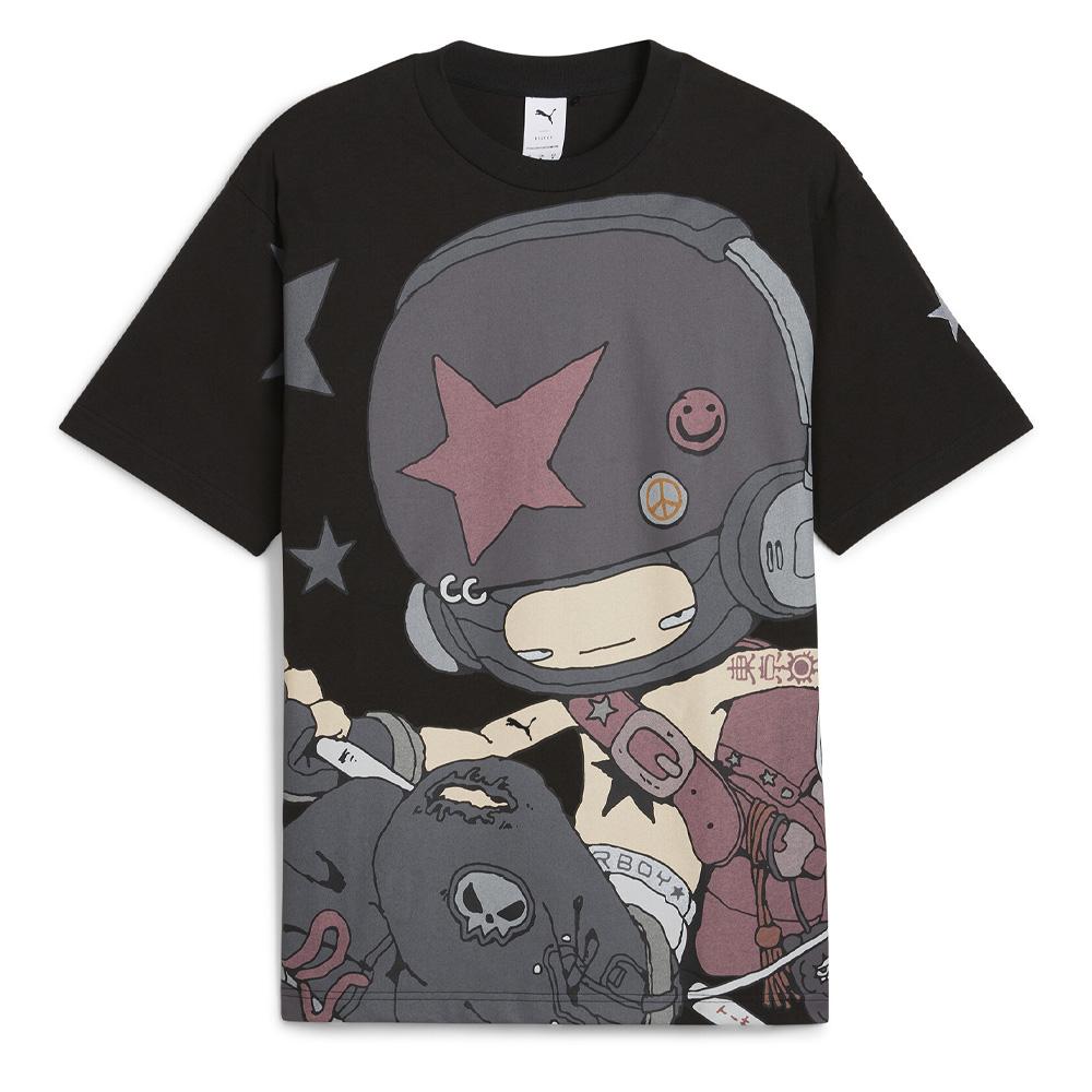 T-shirt Noir Homme Puma X Yamepi pas cher