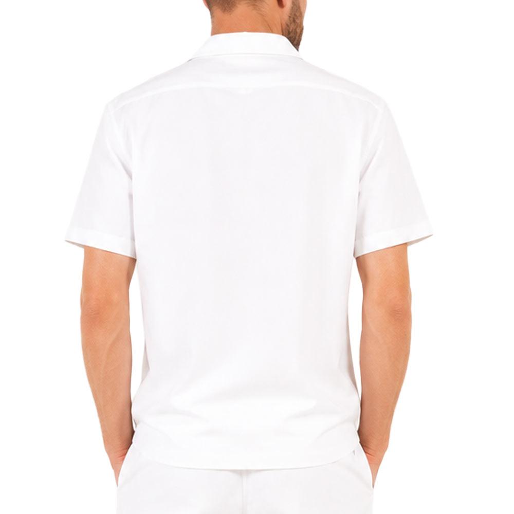 Chemise Blanche Homme RMS26 Seersucker vue 2