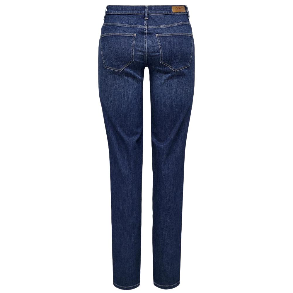 Jean Droit Bleu Femme Only Lann vue 2