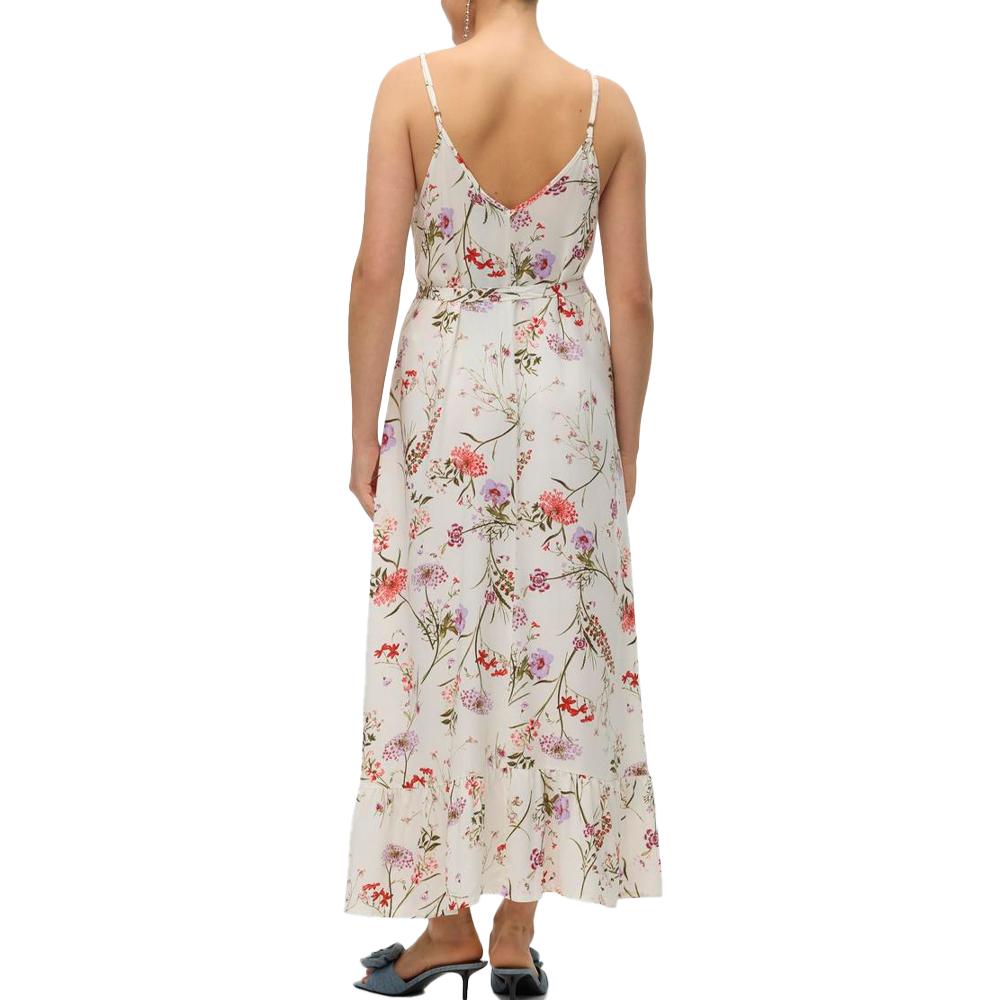 Vero Moda Easy Women's Beige/Red/Green Dress Photo of the Espace des Marques %store% store - view of %key%