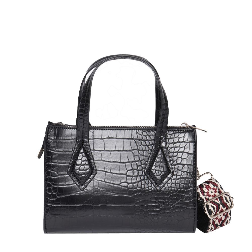 Sac Bandoulière Noir Femme Manoukian Andy vue 2