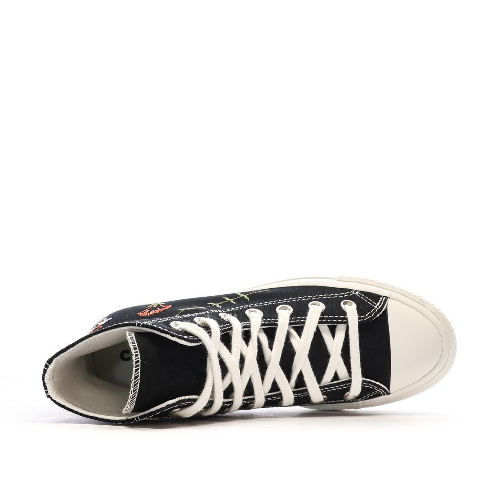 Baskets Noires Femme Converse Chuck Taylor All Star Lift A07110C vue 4