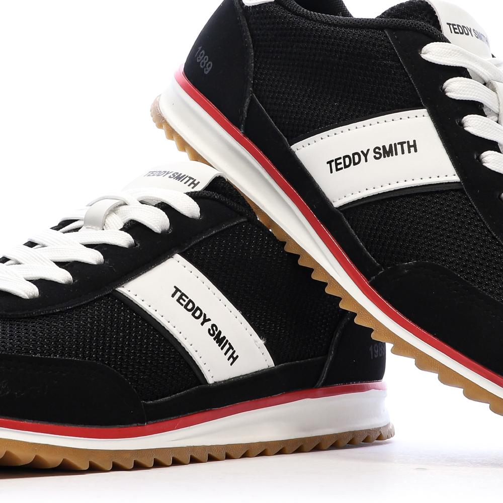 Teddy Smith Women's Black Sneakers 120549 Photo of the Espace des Marques %store% store - view of %key%