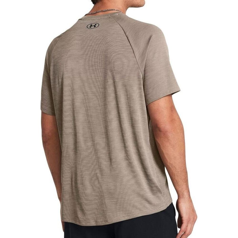 Maillot de Sport Marron Homme Under Armour Ua Tech vue 2