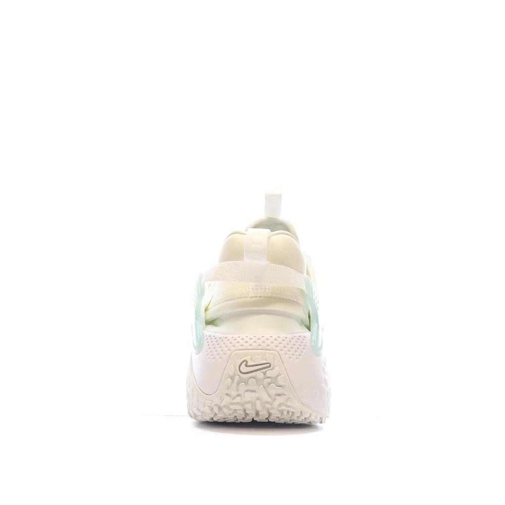 Baskets Blanche Femme Nike Air Huarache Craft vue 3