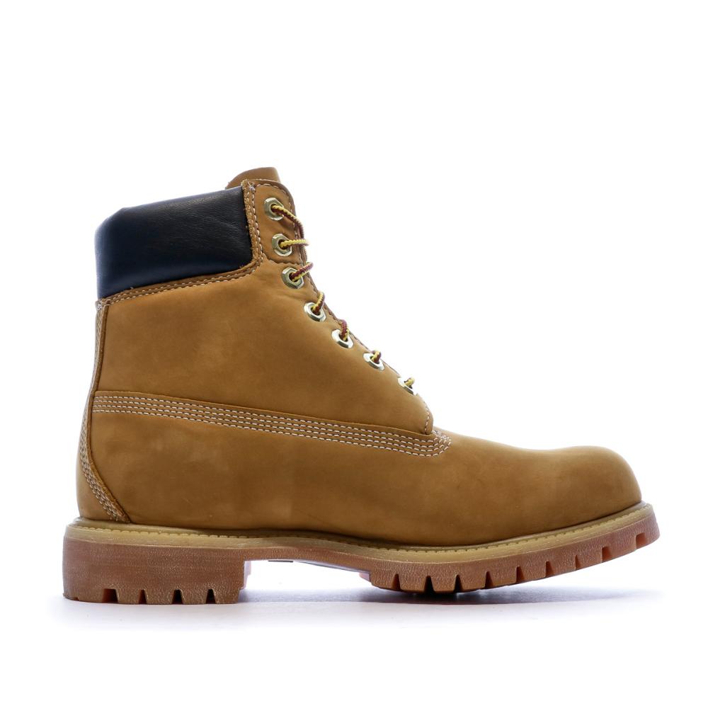 Boots Camel Homme Timberland AF 6IN PREM BT WHEAT vue 2