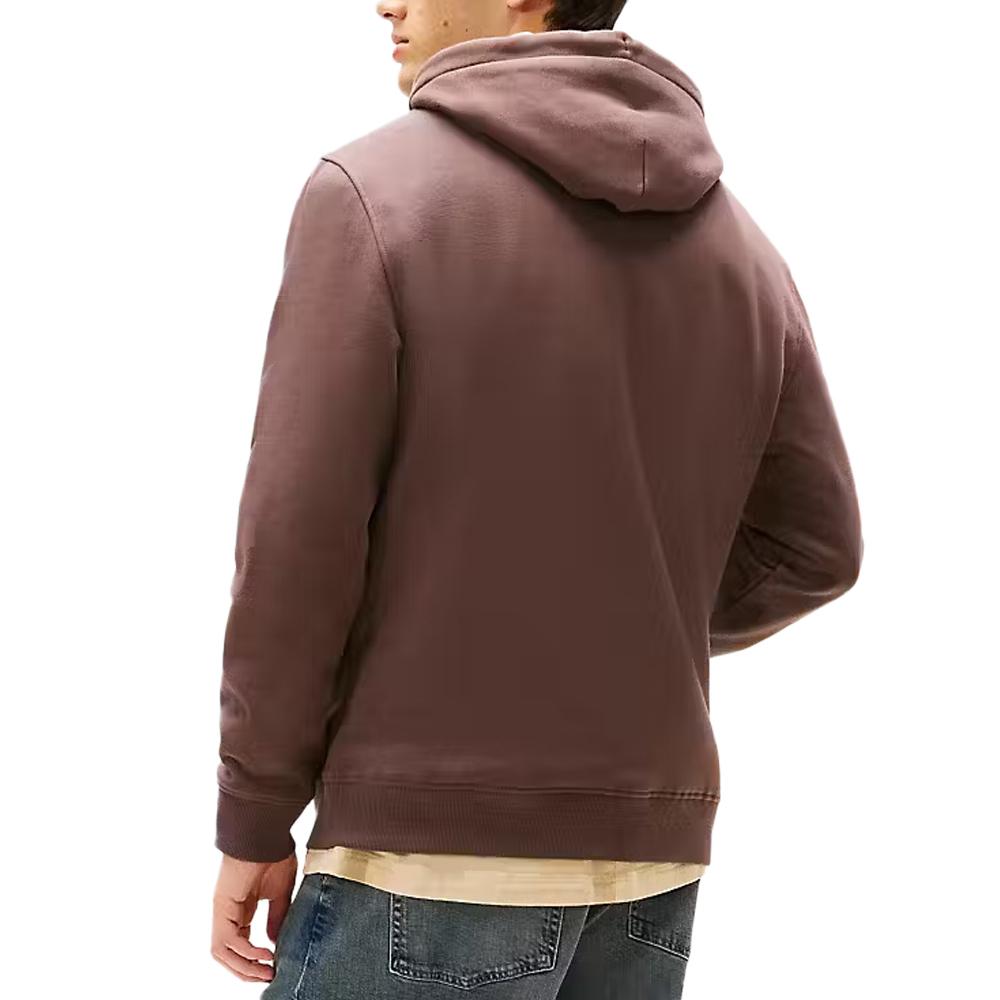 Sweat Marron Homme Tommy Hilfiger Tjm Reg Linear vue 2