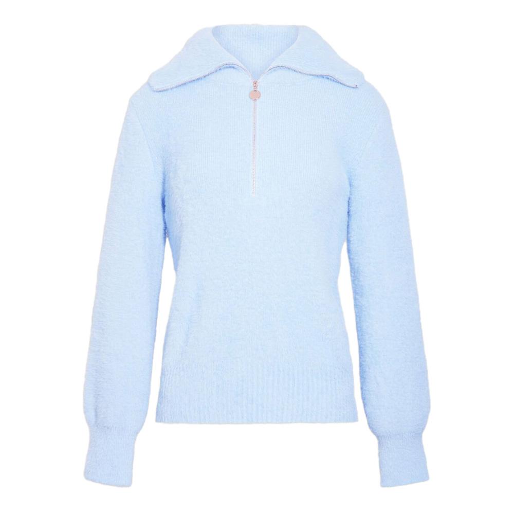 Pull Bleu Clair Femme Morgan MNOVI vue 3
