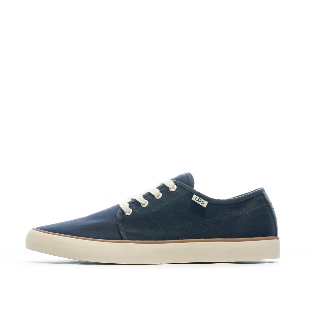 Baskets en Toile Bleu Homme TBS RUKKWAI pas cher