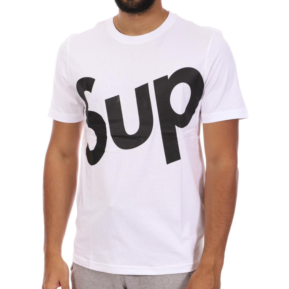 T-shirt Blanc Homme Supreme Grip Class pas cher