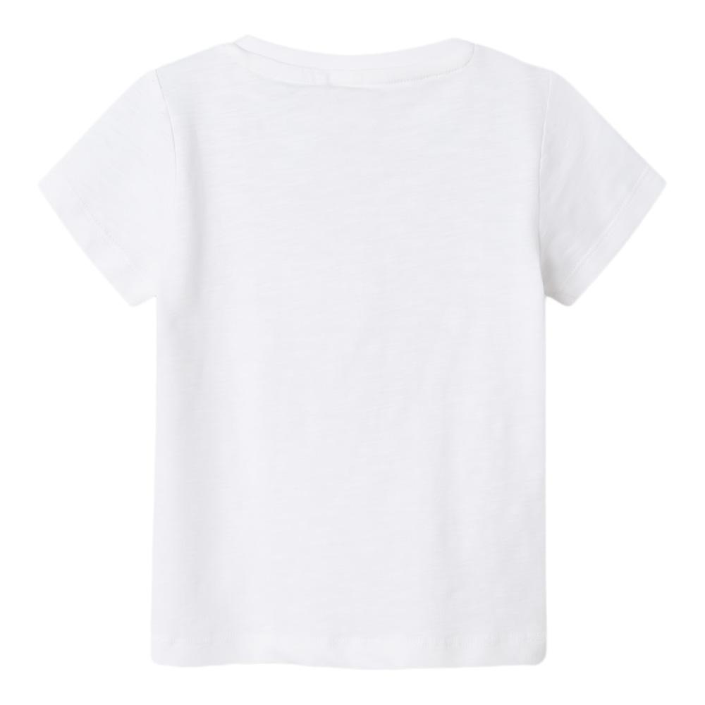 T-shirt Blanc Fille Name It Jeanette vue 2