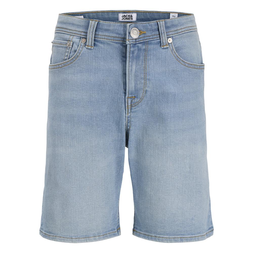 Short Bleu Clair Délavé Garçon Jack & Jones Rick vue 2