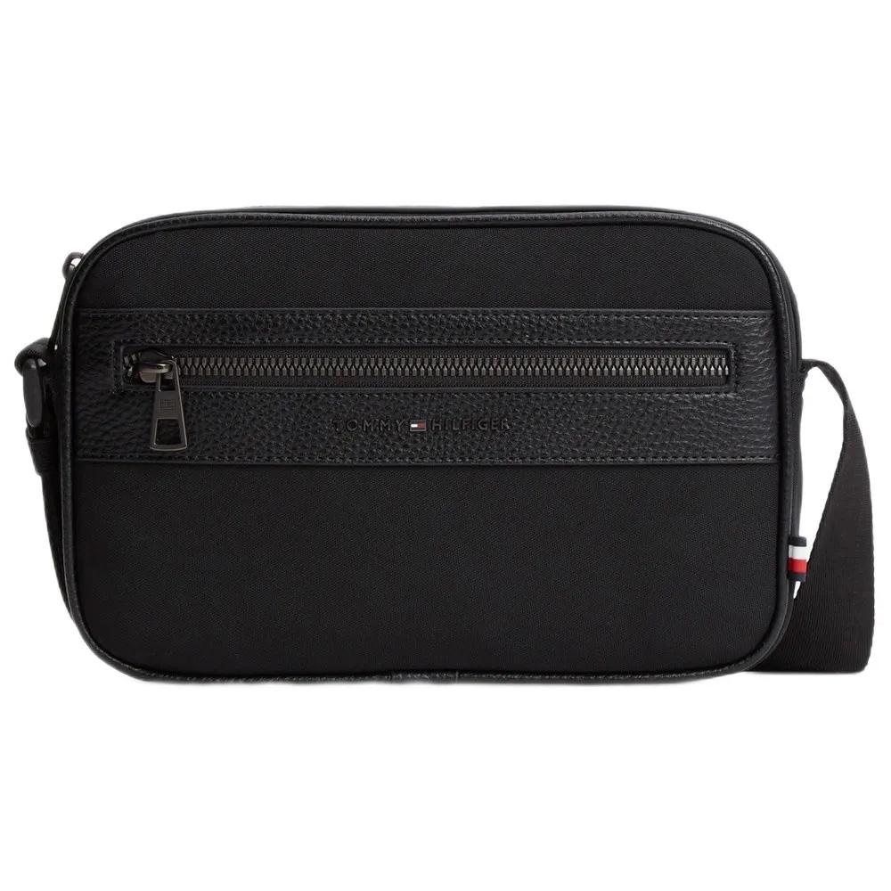 Sacoche Noire Homme Tommy Hilfiger Repreves pas cher