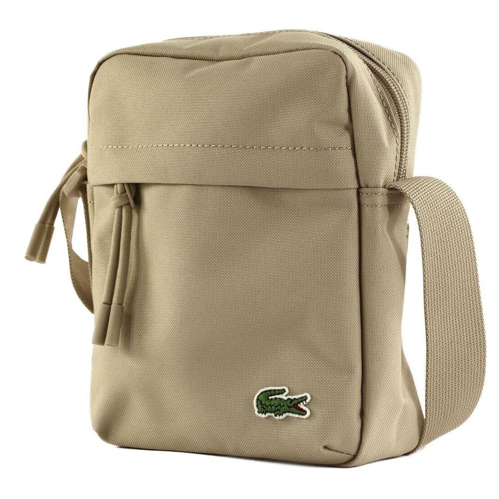 Sacoche Beige/Kaki clair Mixte Lacoste Neocroc vue 3