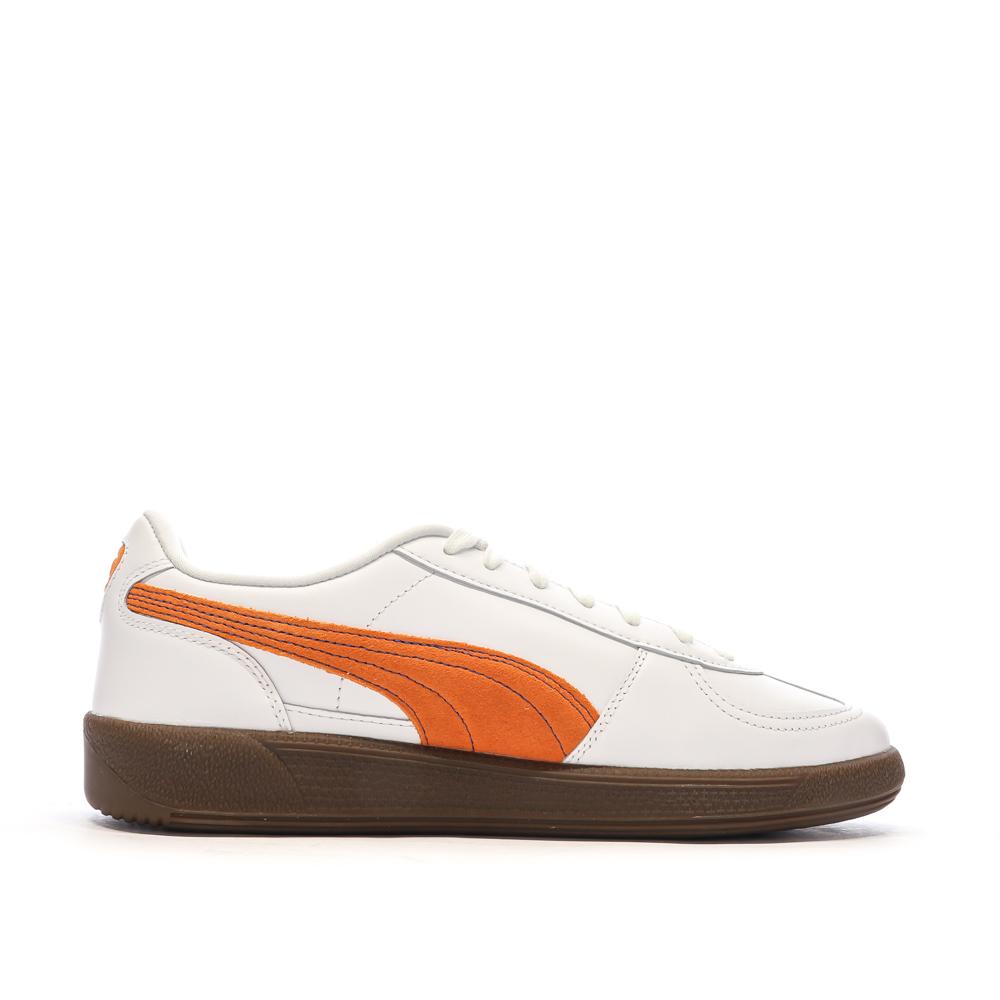 Baskets Blanches/Maron Homme Puma Palermo Rocket League vue 2
