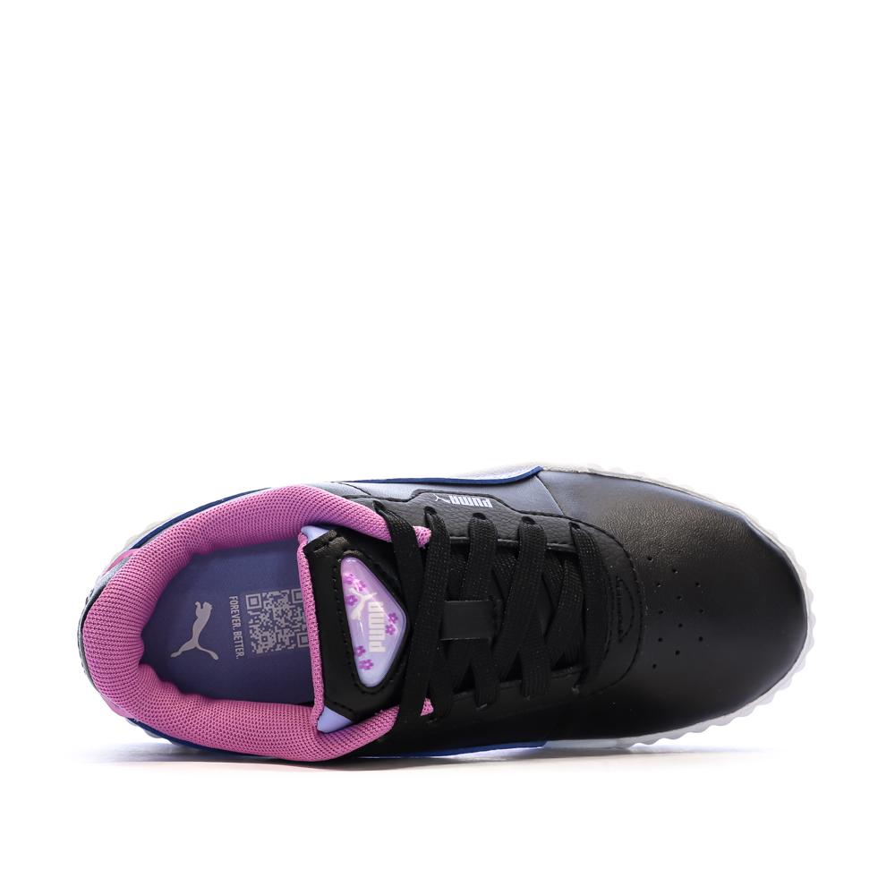Schwarze/lila Puma Carina 3.0 Jellyy Sneaker für Mädchen Ansicht 4