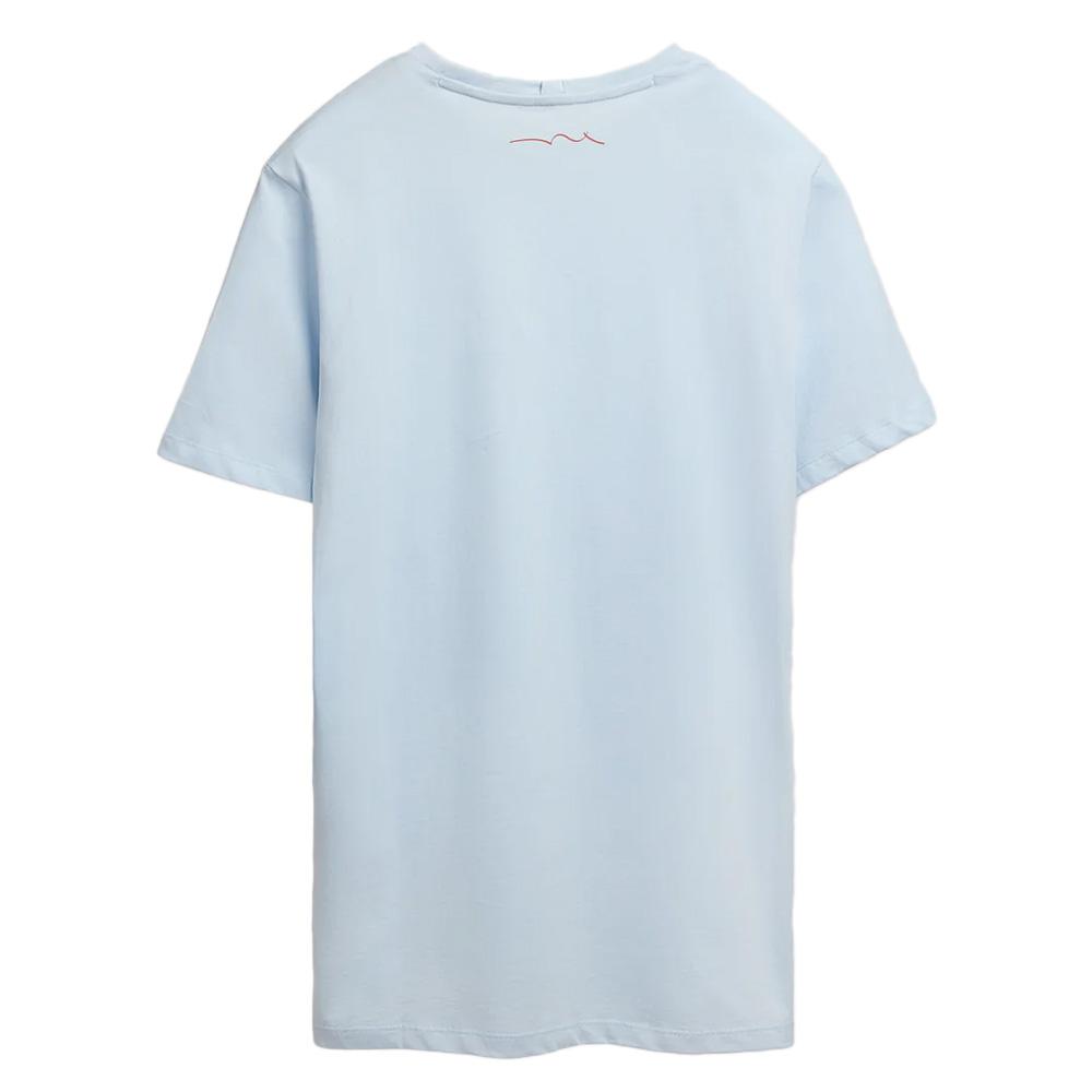 T-shirt Bleu Clair Homme Teddy Smith Soy vue 2