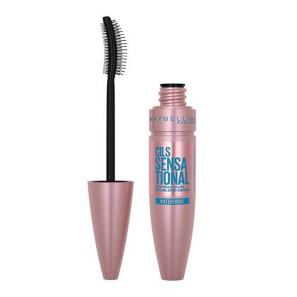 Máscara de pestañas Sensa Gemey Maybelline Negro barato