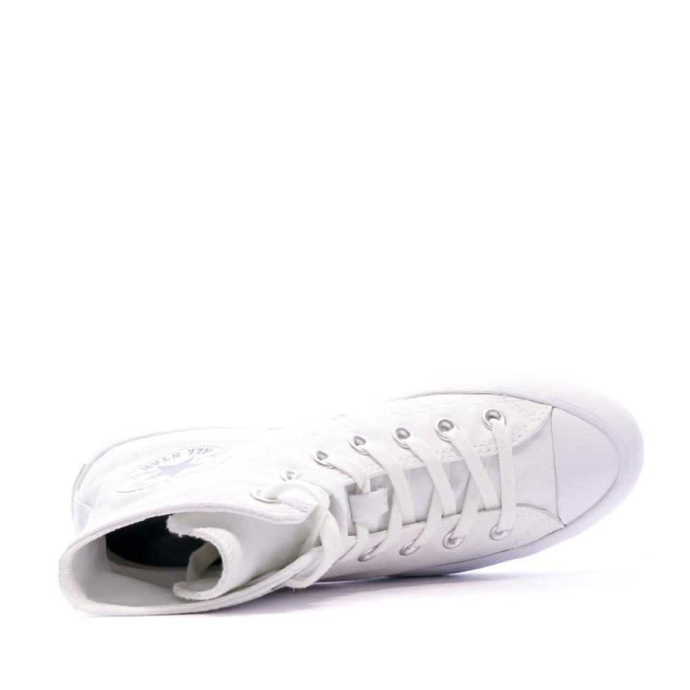 All Star Baskets Blanche femme Converse Lugged vue 4