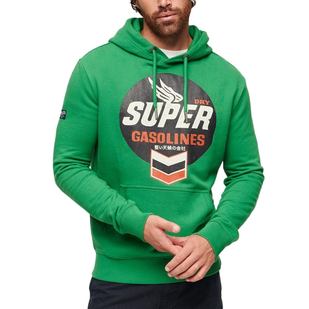 Sweat Vert Homme Superdry Workwear pas cher
