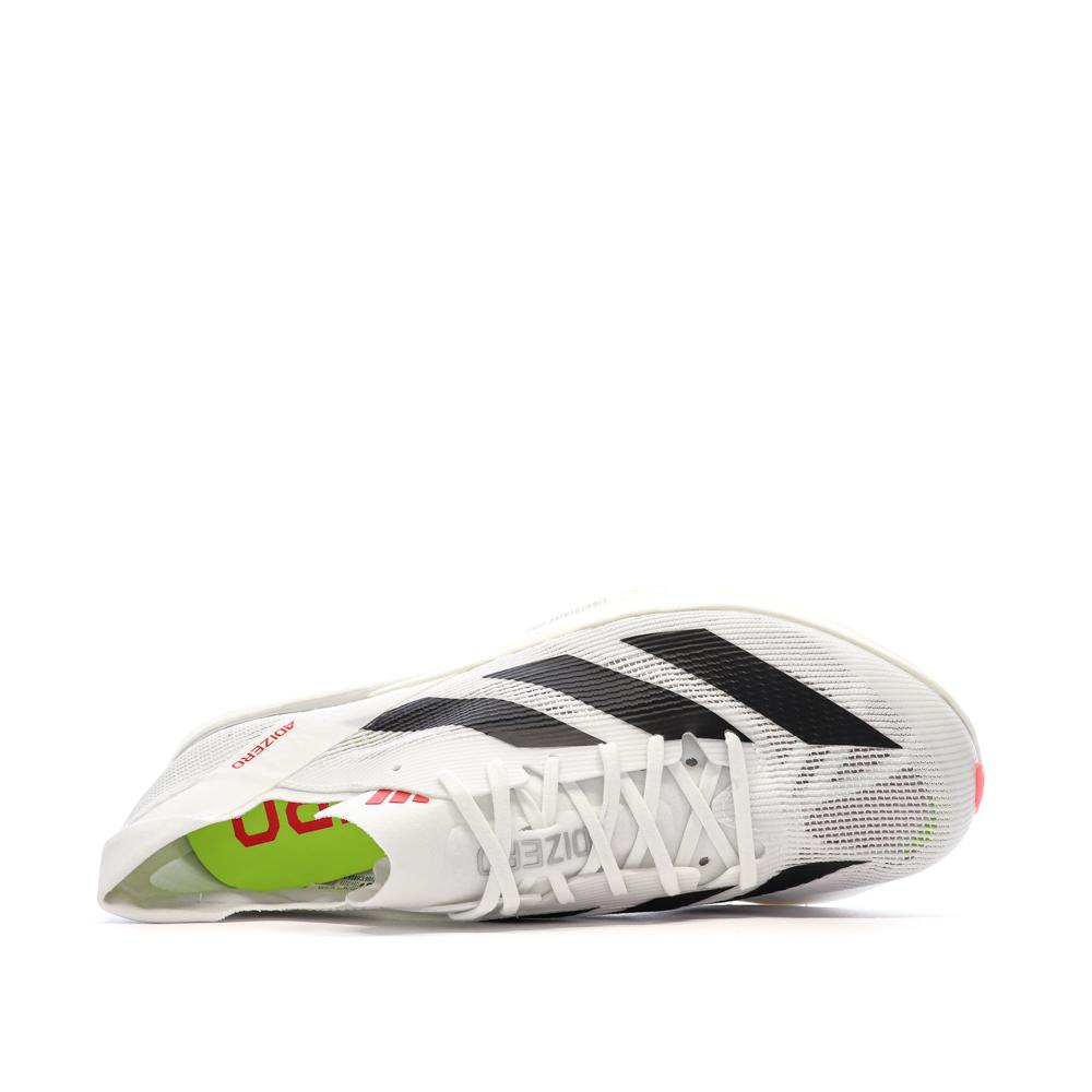 Chaussures d'athlétismes Blanches/Noires Homme Adidas Adizero Avanti vue 4