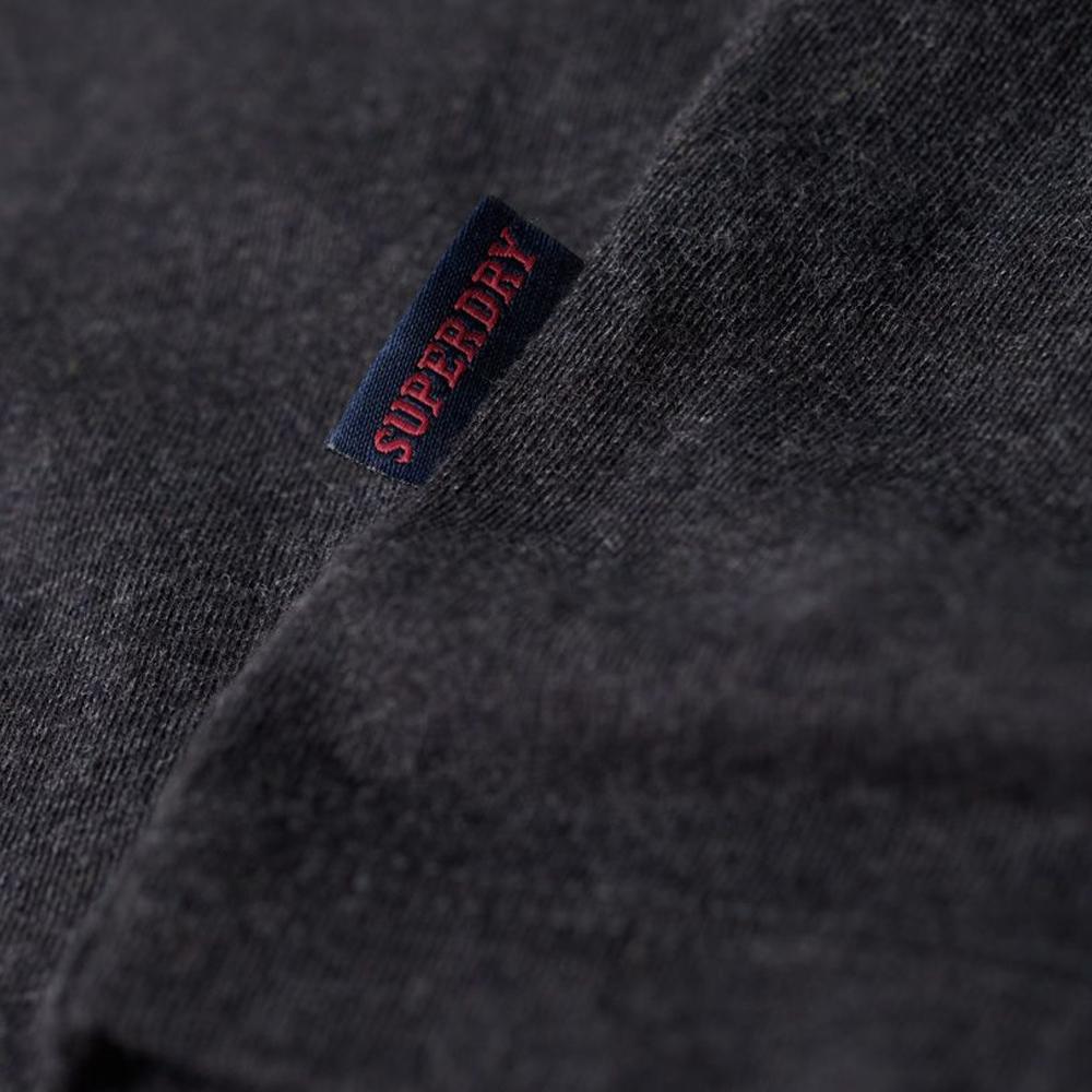 T-shirt Noir Superdry Homme Vintage Logo Tee vue 2