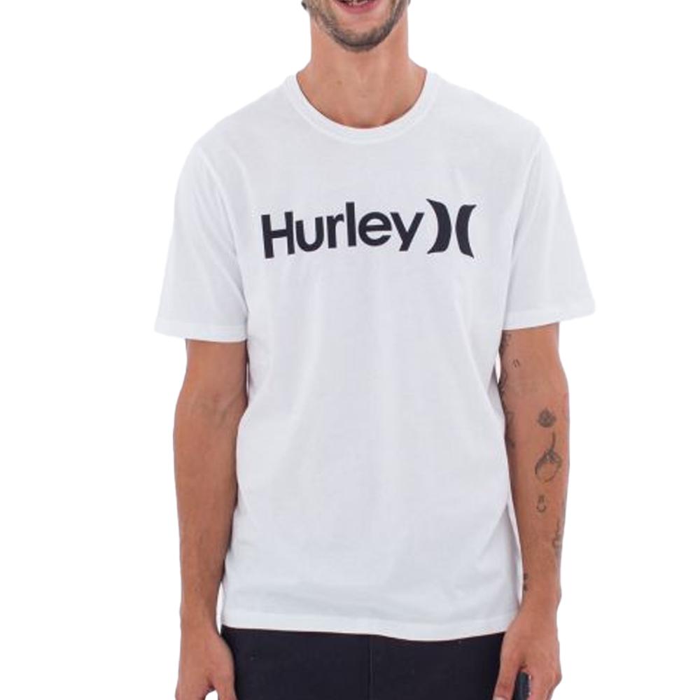 T-shirt Blanc Homme Hurley The Box SS pas cher