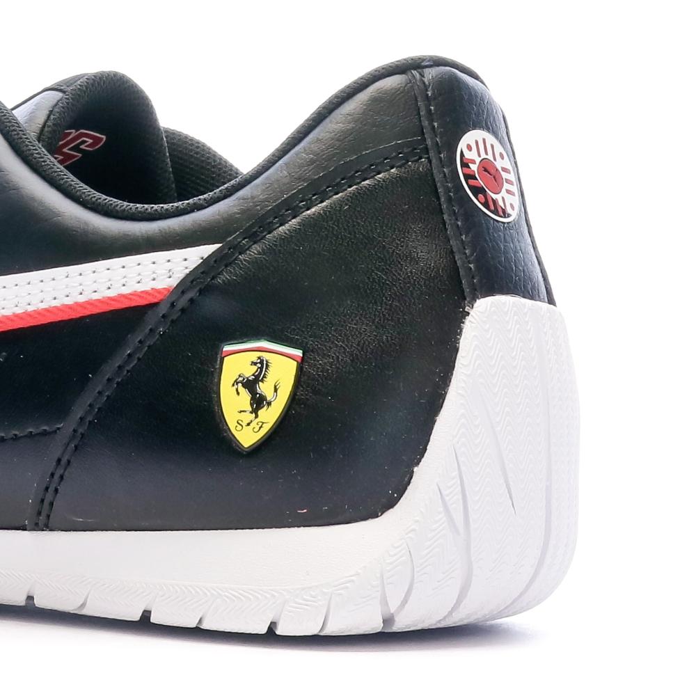 Baskets Noir Homme Puma Ferrari Neo Rosso Corsa vue 7