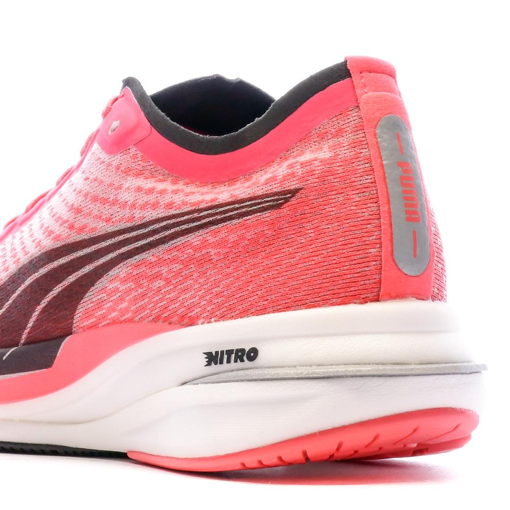Baskets Roses Femme Puma Deviate Nitro vue 7