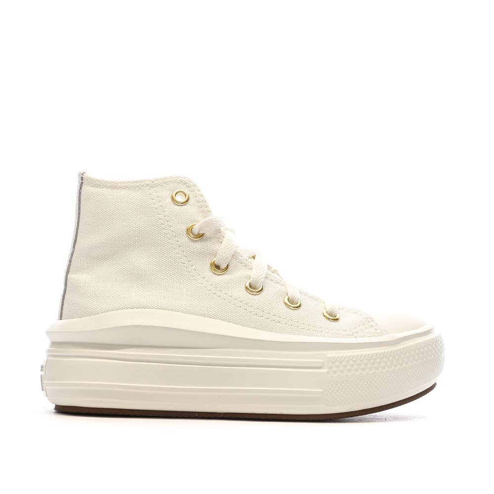 Baskets Blanches Fille Converse Tonal vue 2