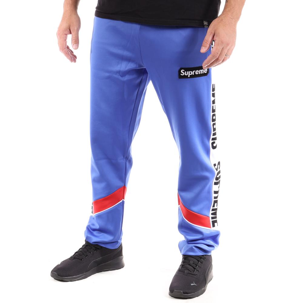 Pantalon de survêtement Bleu Homme Supreme Grip Samo pas cher